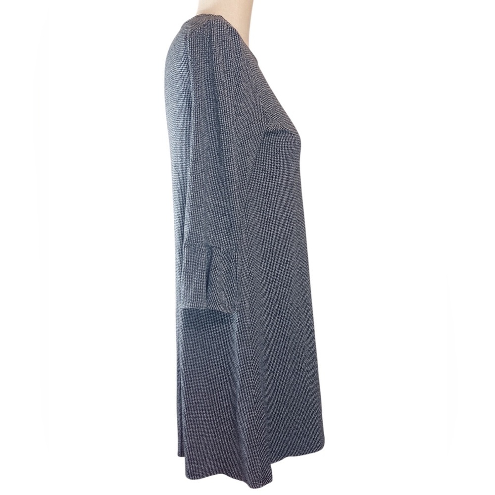 J.‎ Jill A Line Houndstooth Knit Dress Size XS Black and White Heritage P… - Picture 2 of 8